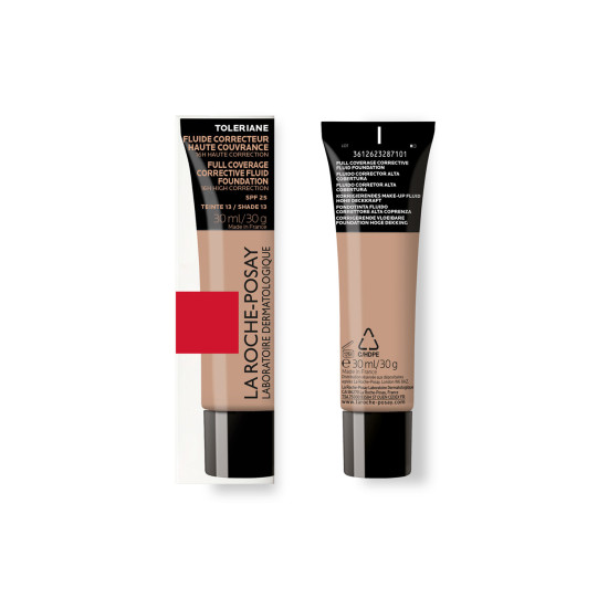 La Roche-Posay Toleriane Full Coverage Corrective Fluid Foundation No13 30ml La Roche-Posay Toleriane Full Coverage Corrective Fluid Foundation No13 30ml