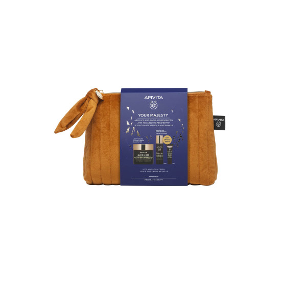 YOUR MAJESTY: QUEEN BEE ΚΡΕΜΑ ΑΠΟΛΥΤΗΣ ΑΝΤΙΓΗΡΑΝΣΗΣ & ΑΝΑΓΕΝΝΗΣΗΣ ΕΛΑΦΡΙΑΣ ΥΦΗΣ 50ML + ΔΩΡΟ ΟΡΟΣ ΑΠΟΛΥΤΗΣ ΑΝΤΙΓΗΡΑΝΣΗΣ & ΑΝΟΡΘΩΣΗΣ ΠΕΡΙΓΡΑΜΜΑΤΟΣ 10ML + ΚΡΕΜΑ MATΙΩΝ ΑΠΟΛΥΤΗΣ ΑΝΤΙΓΗΡΑΝΣΗΣ & ΑΝΑΖΩΟΓΟΝΗΣΗΣ 2ML + ΝΕΣΕΣΕΡ YOUR MAJESTY: QUEEN BEE ΚΡΕΜΑ ΑΠΟΛΥΤΗΣ ΑΝΤΙΓΗΡΑΝΣΗΣ & ΑΝΑΓΕΝΝΗΣΗΣ ΕΛΑΦΡΙΑΣ ΥΦΗΣ 50ML + ΔΩΡΟ ΟΡΟΣ ΑΠΟΛΥΤΗΣ ΑΝΤΙΓΗΡΑΝΣΗΣ & ΑΝΟΡΘΩΣΗΣ ΠΕΡΙΓΡΑΜΜΑΤΟΣ 10ML + ΚΡΕΜΑ MATΙΩΝ ΑΠΟΛΥΤΗΣ ΑΝΤΙΓΗΡΑΝΣΗΣ & ΑΝΑΖΩΟΓΟΝΗΣΗΣ 2ML + ΝΕΣΕΣΕΡ