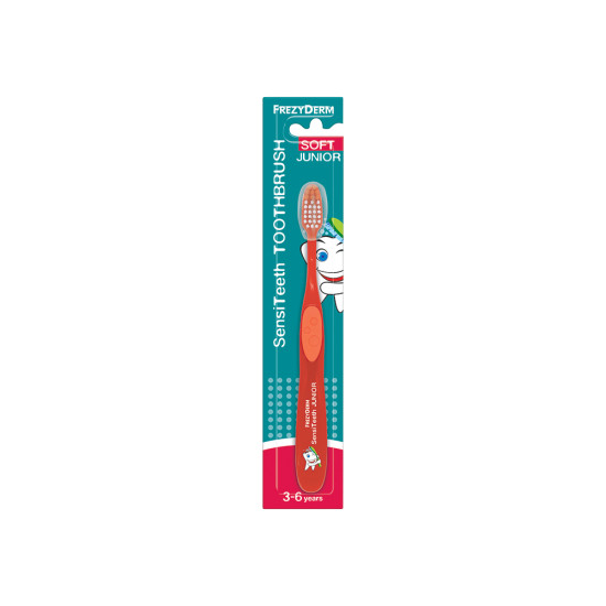 SENSITEETH JUNIOR TOOTHBRUSH SOFT RED 1ΤΕΜ SENSITEETH JUNIOR TOOTHBRUSH SOFT RED 1ΤΕΜ