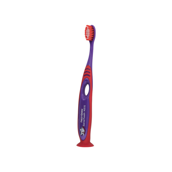 FREZYDERM SENSITEETH KIDS TOOTHBRUSH SOFT PURPLE 1ΤΕΜ
