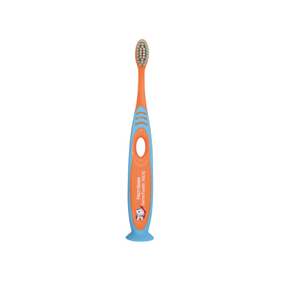 FREZYDERM SENSITEETH KIDS TOOTHBRUSH SOFT ORANGE 1ΤΕΜ