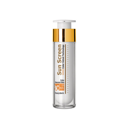 SUNSCREEN VELVET SECOND SKIN FACE CREAM COLOR SPF30 50ML SUNSCREEN VELVET SECOND SKIN FACE CREAM COLOR SPF30 50ML