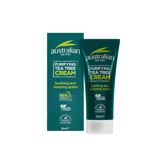 AUSTRALIAN TEA TREE ANTISEPTIC CREAM 50ML AUSTRALIAN TEA TREE ANTISEPTIC CREAM 50ML