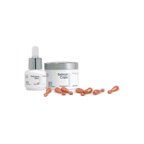 AGE REPAIR SET: RETINOL VITAMIN A 25CAPS + PRECIOUS ELIXIR 15ML AGE REPAIR SET: RETINOL VITAMIN A 25CAPS + PRECIOUS ELIXIR 15ML