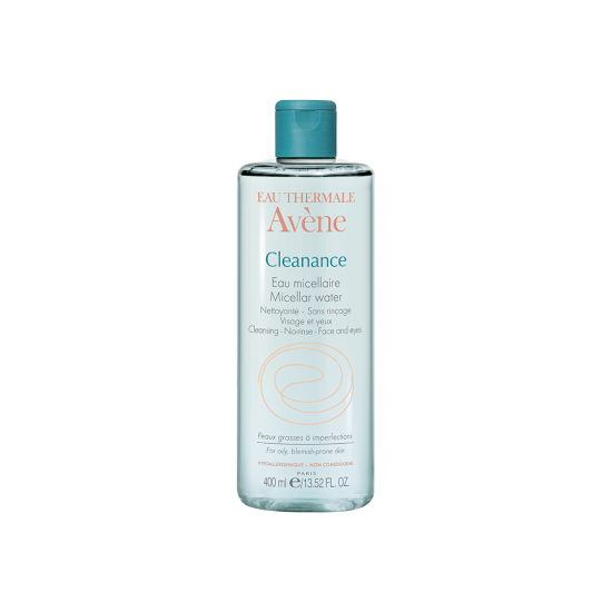 CLEANANCE EAU MICELLAIRE 400ML CLEANANCE EAU MICELLAIRE 400ML