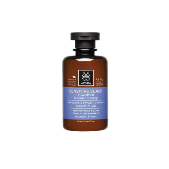 SENSITIVE SCALP SHAMPOO ΓΙΑ ΕΥΑΙΣΘΗΤΟ ΤΡΙΧΩΤΟ ΜΕ ΛΕΒΑΝΤΑ & ΜΕΛΙ 250ML SENSITIVE SCALP SHAMPOO ΓΙΑ ΕΥΑΙΣΘΗΤΟ ΤΡΙΧΩΤΟ ΜΕ ΛΕΒΑΝΤΑ & ΜΕΛΙ 250ML