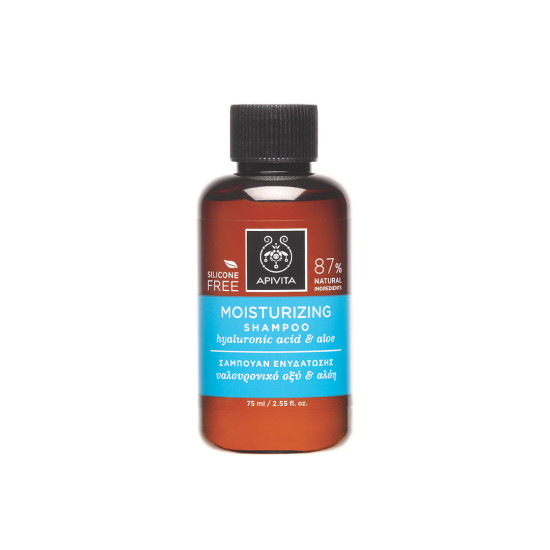 MINI MOISTURIZING SHAMPOO ΕΝΥΔΑΤΩΣΗΣ ΜΕ ΥΑΛΟΥΡΟΝΙΚΟ ΟΞΥ & ΑΛΟΗ 75ML MINI MOISTURIZING SHAMPOO ΕΝΥΔΑΤΩΣΗΣ ΜΕ ΥΑΛΟΥΡΟΝΙΚΟ ΟΞΥ & ΑΛΟΗ 75ML