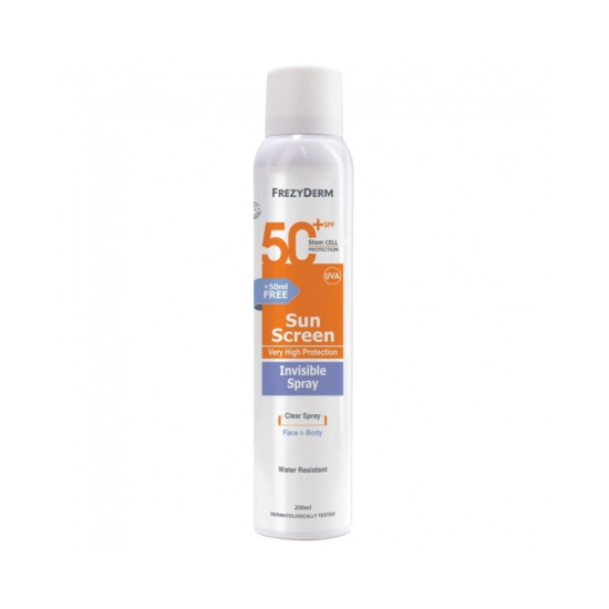 SUNSCREEN INVISIBLE SPRAY SPF50+ 200ML SUNSCREEN INVISIBLE SPRAY SPF50+ 200ML