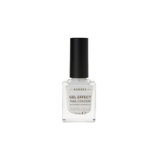 GEL EFFECT NAIL COLOUR No01 BLANC WHITE 11ML GEL EFFECT NAIL COLOUR No01 BLANC WHITE 11ML