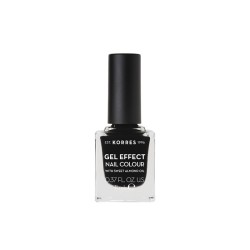 GEL EFFECT NAIL COLOUR No100 BLACK 11ML