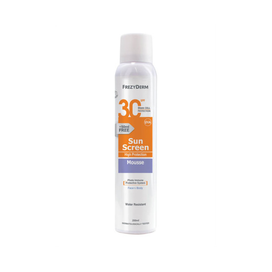SUN SCREEN MOUSSE SPF30 200ML SUN SCREEN MOUSSE SPF30 200ML