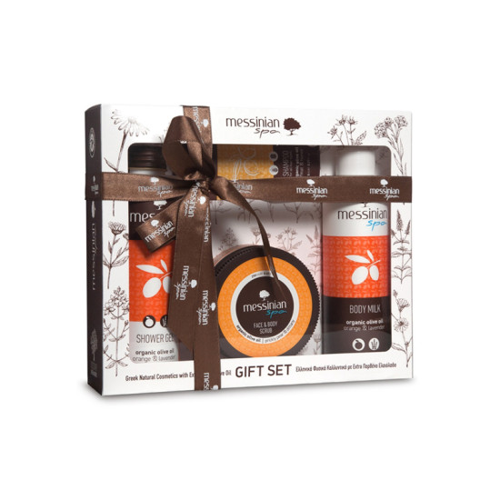 GIFT SET ORANGE & LAVENDER: ΑΦΡΟΛΟΥΤΡΟ 300ML + ΓΑΛΑΚΤΩΜΑ ΣΩΜΑΤΟΣ 300ML + SCRUB ΦΡΑΓΚΟΣΥΚΟ & ΔΙΚΤΑΜΟ 250ML GIFT SET ORANGE & LAVENDER: ΑΦΡΟΛΟΥΤΡΟ 300ML + ΓΑΛΑΚΤΩΜΑ ΣΩΜΑΤΟΣ 300ML + SCRUB ΦΡΑΓΚΟΣΥΚΟ & ΔΙΚΤΑΜΟ 250ML