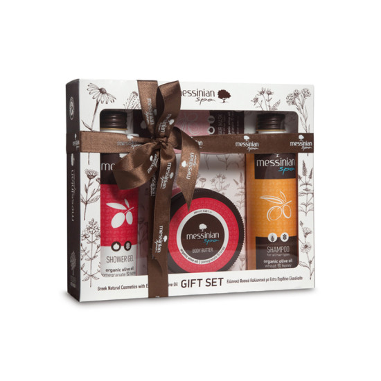 GIFT SET POMEGRANATE & HONEY: ΑΦΡΟΛΟΥΤΡΟ 300ML + ΒΟΥΤΥΡΟ ΣΩΜΑΤΟΣ 250ML + ΣΑΜΠΟΥΑΝ ΣΙΤΑΡΙ & ΜΕΛΙ 300ML GIFT SET POMEGRANATE & HONEY: ΑΦΡΟΛΟΥΤΡΟ 300ML + ΒΟΥΤΥΡΟ ΣΩΜΑΤΟΣ 250ML + ΣΑΜΠΟΥΑΝ ΣΙΤΑΡΙ & ΜΕΛΙ 300ML