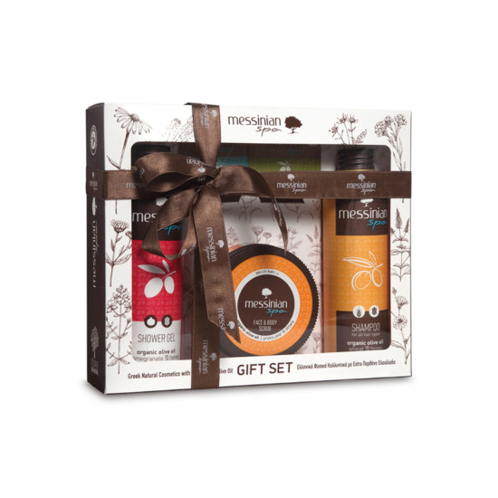 GIFT SET POMEGRANATE & HONEY: ΑΦΡΟΛΟΥΤΡΟ 300ML + SCRUB ΦΡΑΓΚΟΣΥΚΟ & ΔΙΚΤΑΜΟ 250ML + ΣΑΜΠΟΥΑΝ ΣΙΤΑΡΙ & ΜΕΛΙ 300ML GIFT SET POMEGRANATE & HONEY: ΑΦΡΟΛΟΥΤΡΟ 300ML + SCRUB ΦΡΑΓΚΟΣΥΚΟ & ΔΙΚΤΑΜΟ 250ML + ΣΑΜΠΟΥΑΝ ΣΙΤΑΡΙ & ΜΕΛΙ 300ML