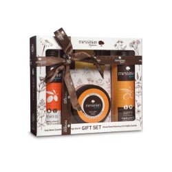 GIFT SET ORANGE & LAVENDER: ΑΦΡΟΛΟΥΤΡΟ 300ML + SCRUB ΦΡΑΓΚΟΣΥΚΟ & ΔΙΚΤΑΜΟ 250ML + ΣΑΜΠΟΥΑΝ ΣΙΤΑΡΙ & ΜΕΛΙ 300ML GIFT SET ORANGE & LAVENDER: ΑΦΡΟΛΟΥΤΡΟ 300ML + SCRUB ΦΡΑΓΚΟΣΥΚΟ & ΔΙΚΤΑΜΟ 250ML + ΣΑΜΠΟΥΑΝ ΣΙΤΑΡΙ & ΜΕΛΙ 300ML