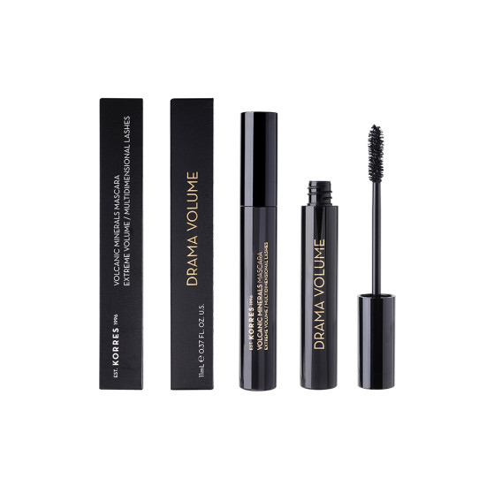 BLACK VOLCANIC MINERALS DRAMA VOLUME MASCARA No01 BLACK 11ML BLACK VOLCANIC MINERALS DRAMA VOLUME MASCARA No01 BLACK 11ML