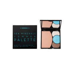 SEA MINERALS SUMMER PALETTE FACE & EYES BLUE WAVES 13G