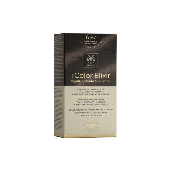 MY COLOR ELIXIR 6.87 ΞΑΝΘΟ ΣΚΟΥΡΟ ΠΕΡΛΕ ΜΠΕΖ MY COLOR ELIXIR 6.87 ΞΑΝΘΟ ΣΚΟΥΡΟ ΠΕΡΛΕ ΜΠΕΖ
