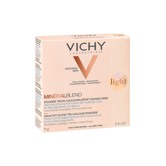 MINERAL BLEND HEALTHY GLOW TRI-COLOR POWDER FAIR 9GR MINERAL BLEND HEALTHY GLOW TRI-COLOR POWDER FAIR 9GR