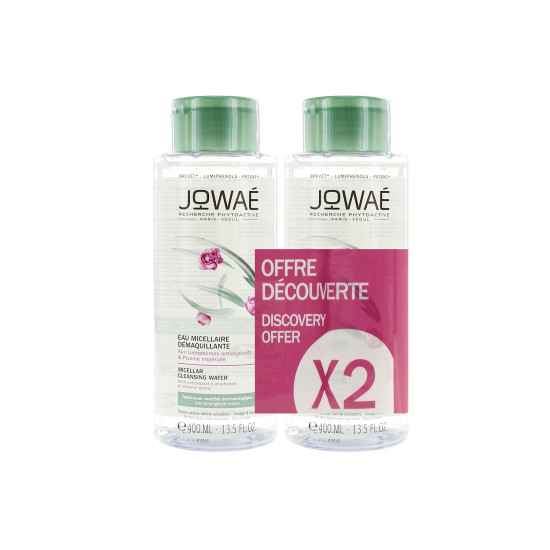 EAU MICELLAIRE DEMAQUILLANTE 2 X 400ML EAU MICELLAIRE DEMAQUILLANTE 2 X 400ML