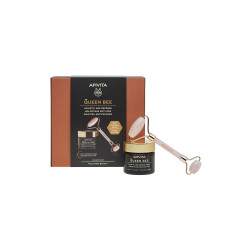 QUEEN BEE ΚΡΕΜΑ ΗΜΕΡΑΣ ΟΛΙΣΤΙΚΗΣ ΑΝΤΙΓΗΡΑΝΣΗΣ ΕΛΑΦΡΙΑΣ ΥΦΗΣ 50ML + ΔΩΡΟ PREMIUM FACE ROLLER QUEEN BEE ΚΡΕΜΑ ΗΜΕΡΑΣ ΟΛΙΣΤΙΚΗΣ ΑΝΤΙΓΗΡΑΝΣΗΣ ΕΛΑΦΡΙΑΣ ΥΦΗΣ 50ML + ΔΩΡΟ PREMIUM FACE ROLLER