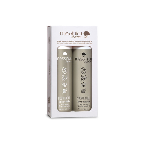 GIFT SET: ΑΦΡΟΛΟΥΤΡΟ SPICY VANILLA 300ML + ΓΑΛΑΚΤΩΜΑ ΣΩΜΑΤΟΣ SPICY VANILLA 300ML GIFT SET: ΑΦΡΟΛΟΥΤΡΟ SPICY VANILLA 300ML + ΓΑΛΑΚΤΩΜΑ ΣΩΜΑΤΟΣ SPICY VANILLA 300ML