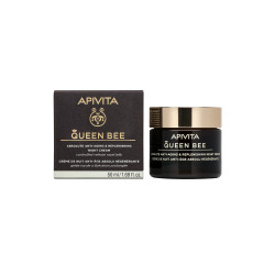 QUEEN BEE ΚΡΕΜΑ ΝΥΧΤΑΣ ΑΠΟΛΥΤΗΣ ΑΝΤΙΓΗΡΑΝΣΗΣ & ΕΝΤΑΤΙΚΗΣ ΘΡΕΨΗΣ 50ML QUEEN BEE ΚΡΕΜΑ ΝΥΧΤΑΣ ΑΠΟΛΥΤΗΣ ΑΝΤΙΓΗΡΑΝΣΗΣ & ΕΝΤΑΤΙΚΗΣ ΘΡΕΨΗΣ 50ML