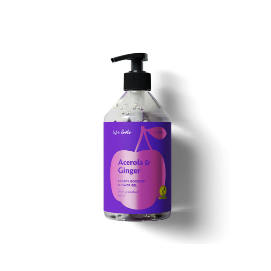 ACEROLA & GINGER ENERGY BOOSTER SHOWER GEL 500ML ACEROLA & GINGER ENERGY BOOSTER SHOWER GEL 500ML