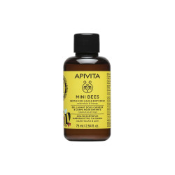 MINI BEES ΑΠΑΛΟ ΣΑΜΠΟΥΑΝ & ΑΦΡΟΛΟΥΤΡΟ ΓΙΑ ΠΑΙΔΙΑ ΜΕ ΚΑΛΕΝΤΟΥΛΑ & ΜΕΛΙ 75ML MINI BEES ΑΠΑΛΟ ΣΑΜΠΟΥΑΝ & ΑΦΡΟΛΟΥΤΡΟ ΓΙΑ ΠΑΙΔΙΑ ΜΕ ΚΑΛΕΝΤΟΥΛΑ & ΜΕΛΙ 75ML