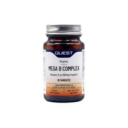 MEGA B COMPLEX PLUS VITAMIN C 30TABS