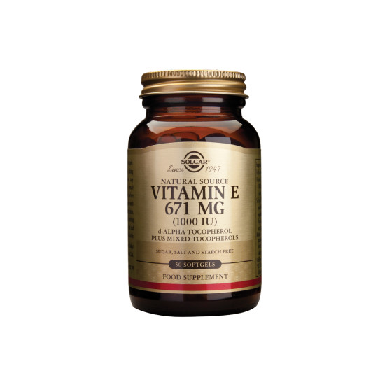VITAMIN E NATURAL 1000IU 100SOFTGELS VITAMIN E NATURAL 1000IU 100SOFTGELS