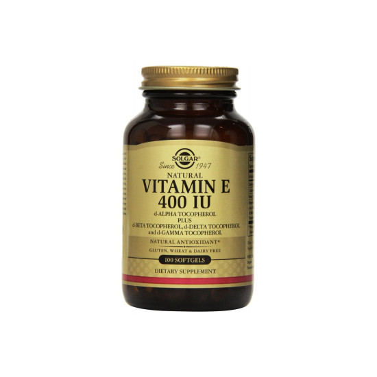 VITAMIN E 268MG 400IU 100SOFTGELS VITAMIN E 268MG 400IU 100SOFTGELS