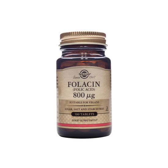 FOLACIN (FOLIC ACID) 800MCG 100TABS FOLACIN (FOLIC ACID) 800MCG 100TABS