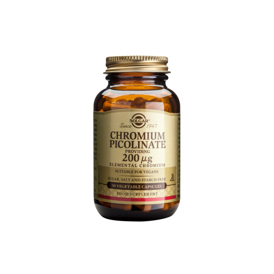 CHROMIUM PICOLINATE 200MCG 90VCAPS CHROMIUM PICOLINATE 200MCG 90VCAPS