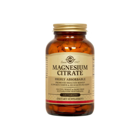 MAGNESIUM CITRATE 200MG 120TABS MAGNESIUM CITRATE 200MG 120TABS
