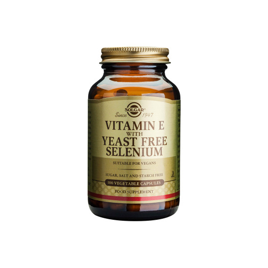 VITAMIN E + YEAST FREE SELENIUM 100VCAPS VITAMIN E + YEAST FREE SELENIUM 100VCAPS