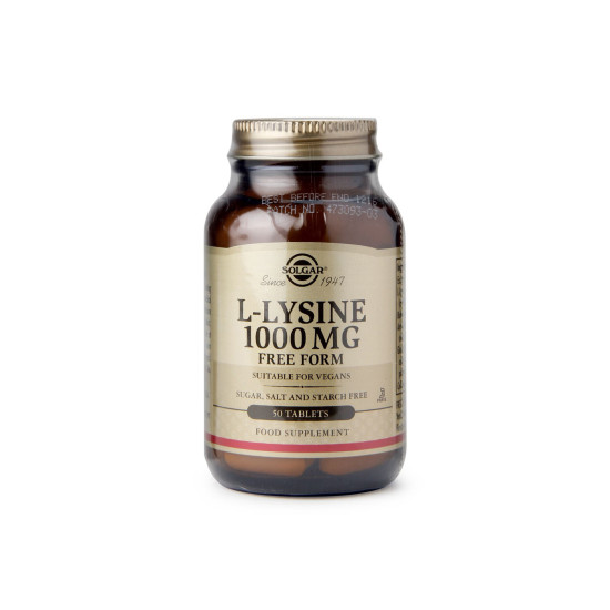 L-LYSINE 1000MG 50TABS L-LYSINE 1000MG 50TABS