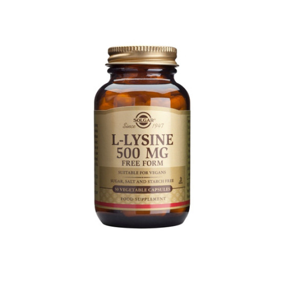 L-LYSINE 500MG 50VCAPS L-LYSINE 500MG 50VCAPS