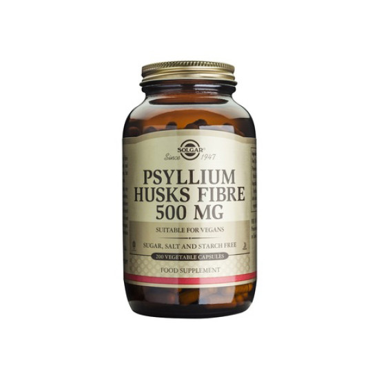 PSYLLIUM HUSKS FIBRE 500MG 200VCAPS PSYLLIUM HUSKS FIBRE 500MG 200VCAPS