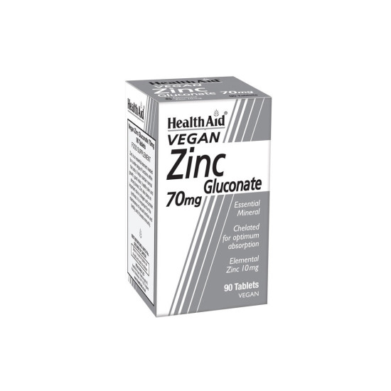 ZINC GLUCONATE 70MG 90TABS ZINC GLUCONATE 70MG 90TABS