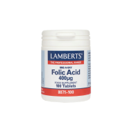 FOLIC ACID 400MCG 100TABS
