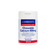 CHEWABLE CALCIUM 400MG 60TABS