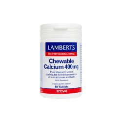 CHEWABLE CALCIUM 400MG 60TABS CHEWABLE CALCIUM 400MG 60TABS