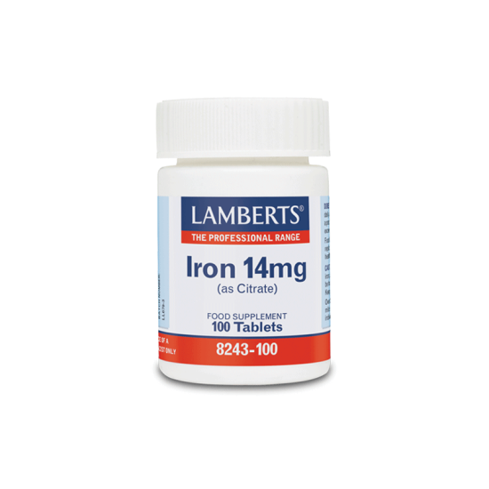 IRON 14MG 100TABS IRON 14MG 100TABS