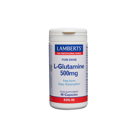 L GLUTAMINE 500MG 90CAPS L GLUTAMINE 500MG 90CAPS