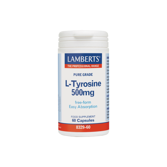 L-TYROSINE 500MG 60CAPS L-TYROSINE 500MG 60CAPS