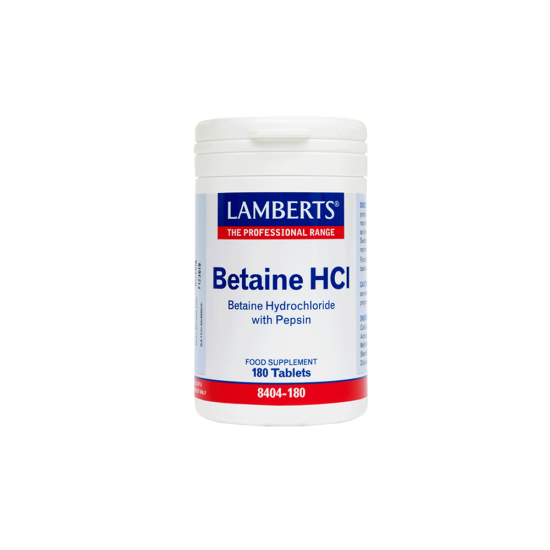 BETAINE HCI 324MG / PEPSIN 5MG 180TABS BETAINE HCI 324MG / PEPSIN 5MG 180TABS