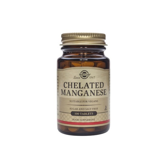 CHELATED MANGANESE 8MG 100TABS CHELATED MANGANESE 8MG 100TABS