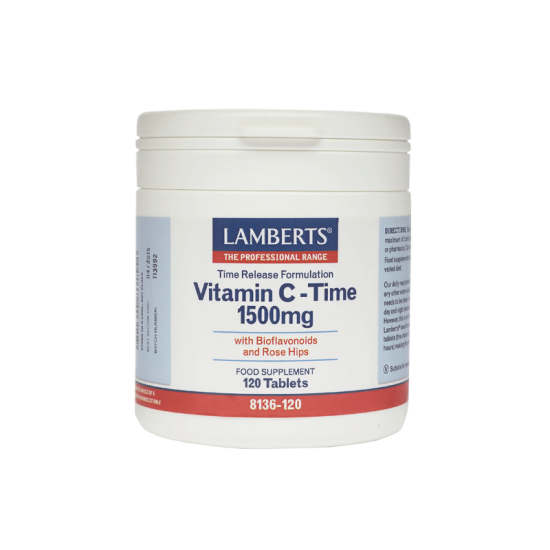 VITAMIN C TIME RELEASE 1500MG 120TABS VITAMIN C TIME RELEASE 1500MG 120TABS