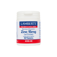 ZINC 15MG CITRATE 90TABS